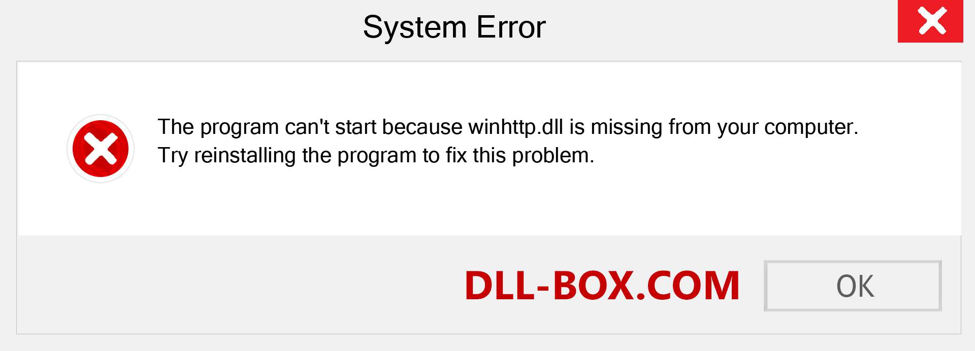  winhttp.dll file is missing?. Download for Windows 7, 8, 10 - Fix  winhttp dll Missing Error on Windows, photos, images